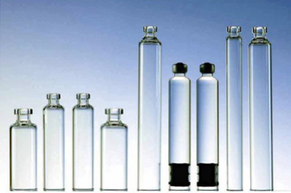 Glass Vials, cartridges and syringes